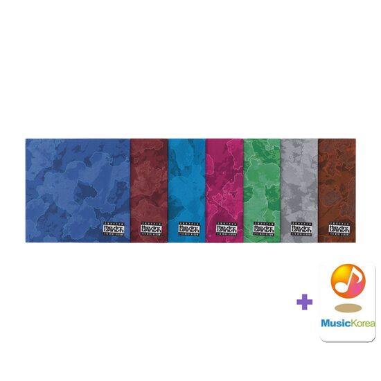 ENHYPEN - 7th Mini Album [THE SIN : VANISH] (Fugitives Ver.) + MusicKorea Photocard